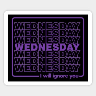 Wednesdays List Magnet